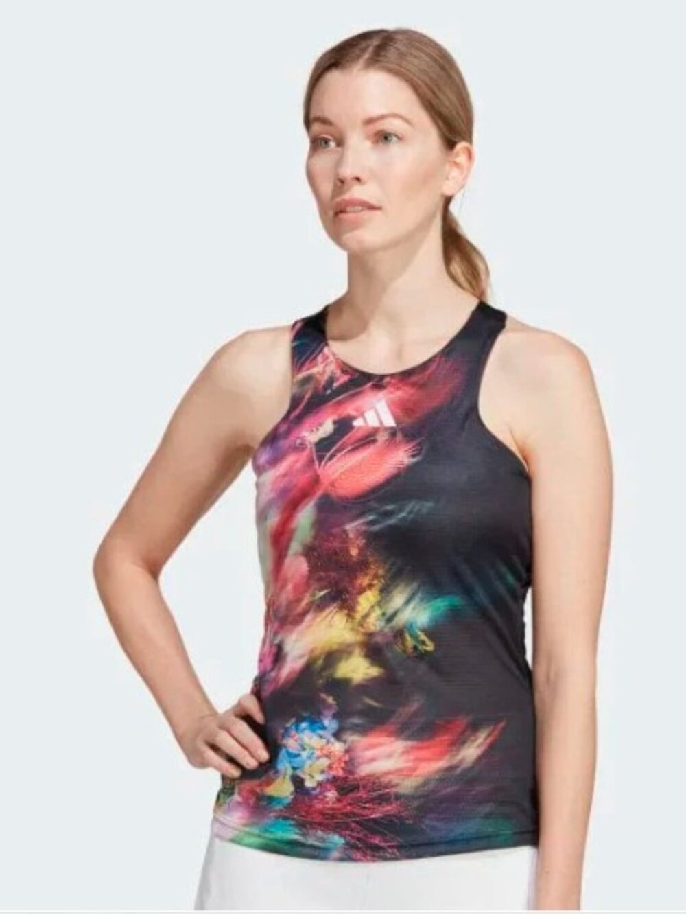 NWT Womens Adidas Melbourne Tennis Y-Tank Top SZ XS Inner Bra Lining #IA3200